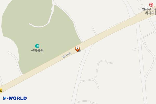 워터 버거킹 제주애월DT 위치 지도 — 제주 제주시 애월읍 신엄리 2321