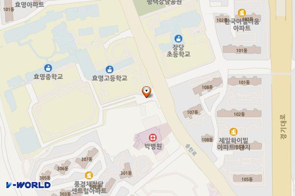 워터 평택 천호운수 위치 지도 — 경기도 평택시 송탄로 37