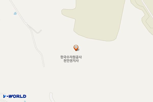 천안수자원공사 위치 지도 — 충청남도 천안시 동남구 풍세면 미죽리 121-8 한국수자원공사