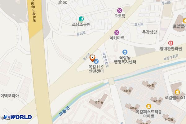 시흥 목감119안전센터 위치 지도 — 경기 시흥시 목감우회로 15 (조남동, 목감119안전센터)