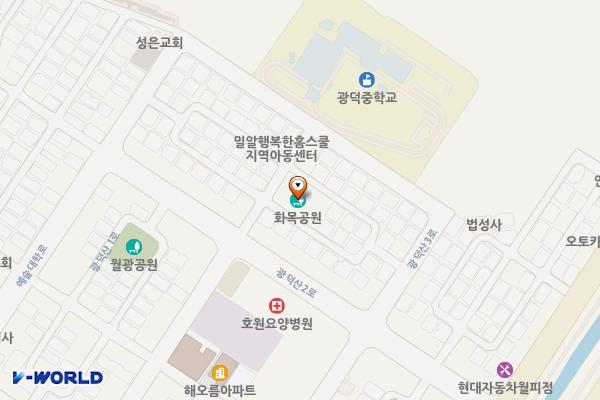 안산 월피예술도서관 위치 지도 — 경기 안산시 상록구 월피동 491