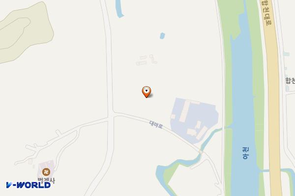 경남 합천 카누스테이션 위치 지도 — 경상남도 합천군 대양면 대야로 572-7