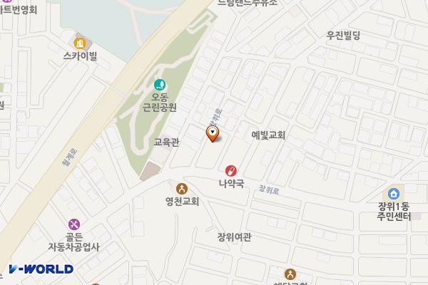 서울 성북구 장위1동 동방고개 공영주차장 위치 지도 — 서울 성북구 장위로13길 9 (장위동, 공영주차장)