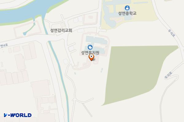 서산 성연유치원 위치 지도 — 충남 서산시 성연면 옥동샘길 11-8 (왕정리)