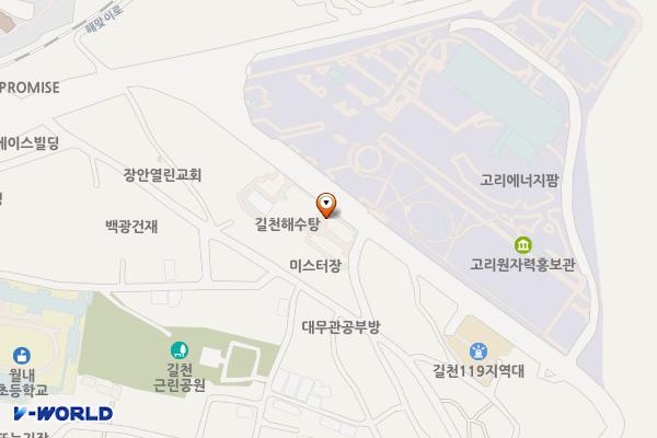 부산 길천마을 노외공영주차장 위치 지도 — 부산광역시 기장군 장안읍 길천1길 35-2