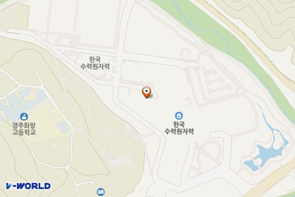 경주 한국수력원자력(주) 위치 지도 — 경북 경주시 문무대왕면 불국로 1655 (장항리, 한국수력원자력주식회사)