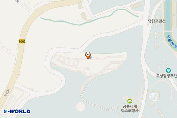 경남교육청 종합복지관 위치 지도 — 경상남도 고성군 회화면 회진로 296