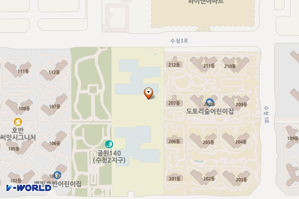 충남 당진 수청중학교 위치 지도 — 충청남도 당진시 수청3로 42