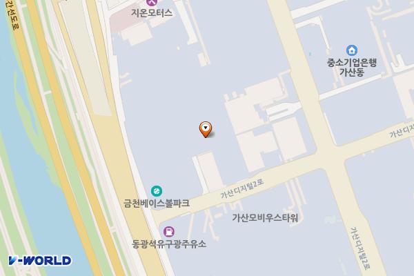 서울 금천구 견인차량보관소 위치 지도 — 서울 금천구 가산디지털2로 169-34 (가산동)