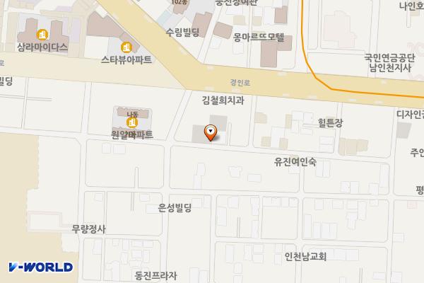 주안2동제9노외주차장 위치 지도 — 인천광역시 미추홀구 한나루로586번길 79(주안동)