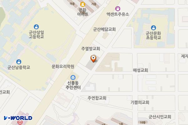 군산 공영주차장(문화동 918-2) 위치 지도 — 전북특별자치도 군산시 팔마로 4