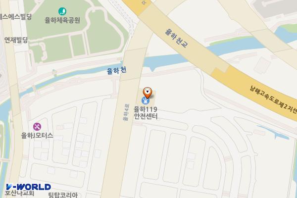 김해서부소방서 율하119안전센터 위치 지도 — 경상남도 김해시 율하4로 112