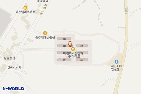 충남 신서천 발전본부 동백마루 위치 지도 — 충청남도 서천군 서면 춘장대로 130