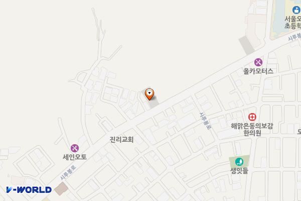 도봉구 방학2동 제4공영주차장 위치 지도 — 서울특별시 도봉구 방학동 600-13