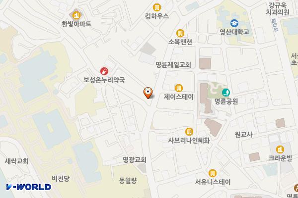 종로구 명륜1가 공영주차장 위치 지도 — 서울특별시 종로구 성균관로15길 10 (명륜1가, 명륜1가공영주차장)