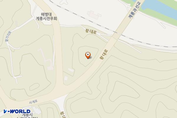 충남 계룡 국민체육센터 위치 지도 — 충남 계룡시 두마면 두계리 1-2