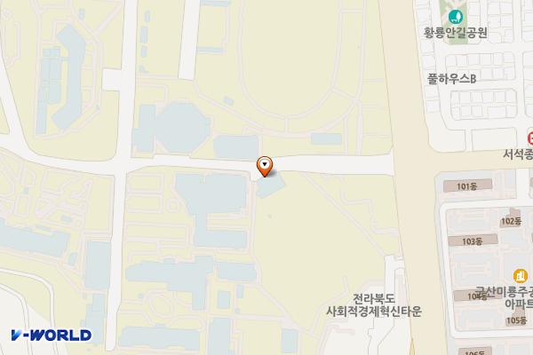 전북 군산 군산대학교 (골프연습장) 위치 지도 — 전북특별자치도 군산시 대학로 558