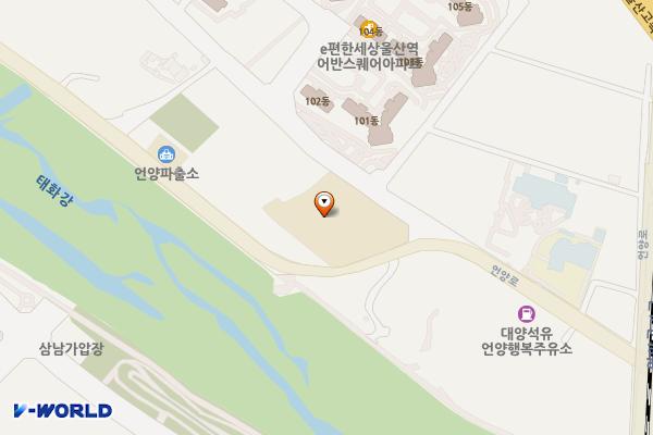 울산 울주군 서울주소방서 위치 지도 — 울산광역시 울주군 언양읍 남천둑길 99