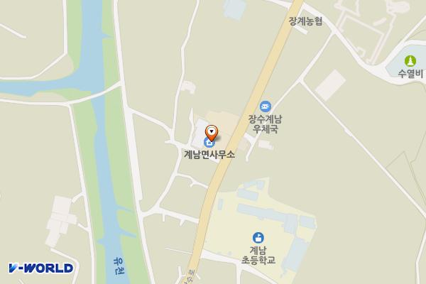 전북 장수군 계남면사무소 위치 지도 — 전북특별자치도 장수군 계남면 장수로 3071
