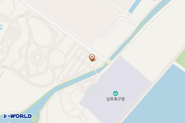 전남 강진 지방정원 위치 지도 — 전남광주통합특별시 강진군 강진읍 남포리 540