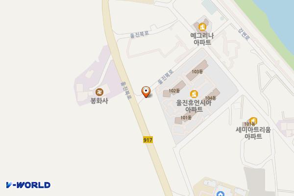 경북 울진 울진군 가족센터 위치 지도 — 경북 울진군 울진읍 읍내리 353-1