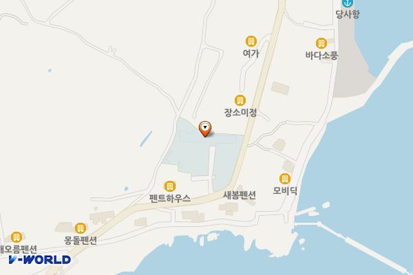 울산 북구 어린이독서체험관 위치 지도 — 울산광역시 북구 동해안로 861