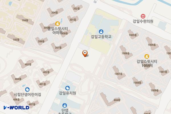 경기 하남 감일복합커뮤니티센터 위치 지도 — 경기도 하남시 감일순환로 171