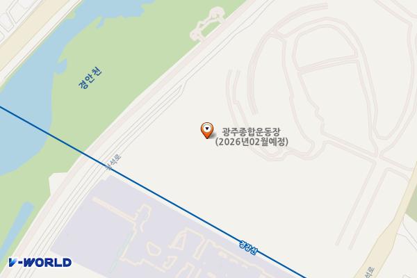 경기 광주 광주종합운동장 위치 지도 — 경기도 광주시 청석로 111
