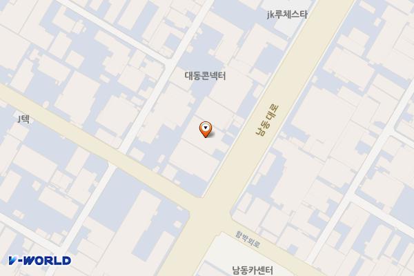 인천 남동구 남촌동 남동산단1호 공영주차장 위치 지도 — 인천광역시 남동구 남촌동 624-13