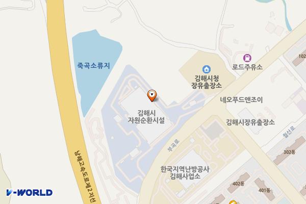 경남 김해 장유다누림센터 위치 지도 — 경상남도 김해시 부곡로 57