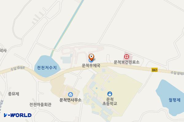 한국농어촌공사 구례지사 위치 지도 — 전남광주통합특별시 구례군 문척면 수달생태로 271