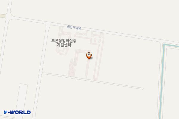 전남 고흥 드론특화 지식산업센터 위치 지도 — 전남광주통합특별시 고흥군 고흥읍 첨단미래로 291
