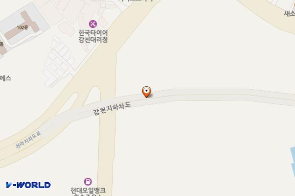 한국남부발전 부산천연가스발전본부 위치 지도 — 부산광역시 사하구 감천항로 7