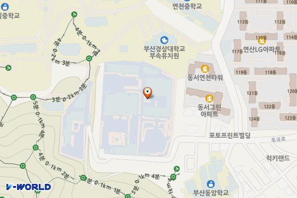 부산광역시 교육연수원 위치 지도 — 부산광역시 연제구 연산동 3-1 부산광역시교육연수원