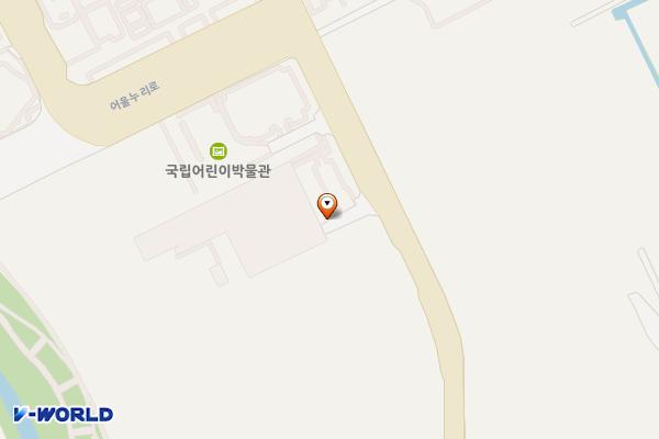 세종 국립어린이박물관 위치 지도 — 세종특별자치시 어울누리로 130