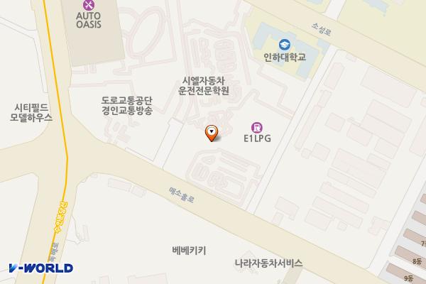 학익1동 제4노상주차장 위치 지도 — 인천광역시 미추홀구 매소홀로271번길 7