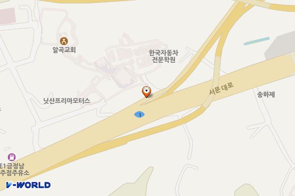 남구 더선요양병원 위치 지도 — 전남광주통합특별시 남구 효덕로303번길 12