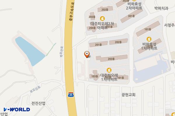 청주 개똥이네 위치 지도 — 충청북도 청주시 흥덕구 2순환로1050번길 67