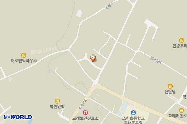성미가든 위치 지도 — 제주특별자치도 제주시 조천읍 교래1길 3