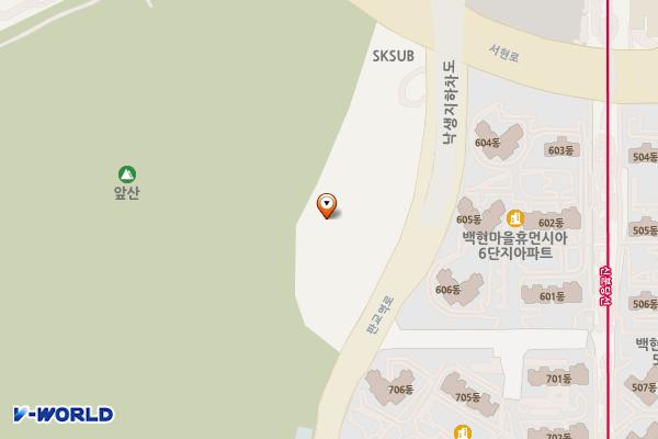 판교노인종합복지관 위치 지도 — 경기도 성남시 분당구 판교역로 99