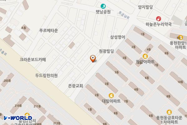 용현5동 제14노상주차장 위치 지도 — 인천광역시 미추홀구 낙섬중로 13(용현동)