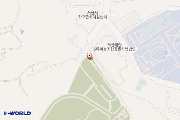 서산시 희망공원 위치 지도 — 충청남도 서산시 인지면 무학재2길 106