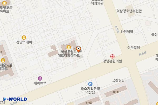 도곡로21길 7 공영주차장 위치 지도 — 서울특별시 강남구 도곡로21길 7