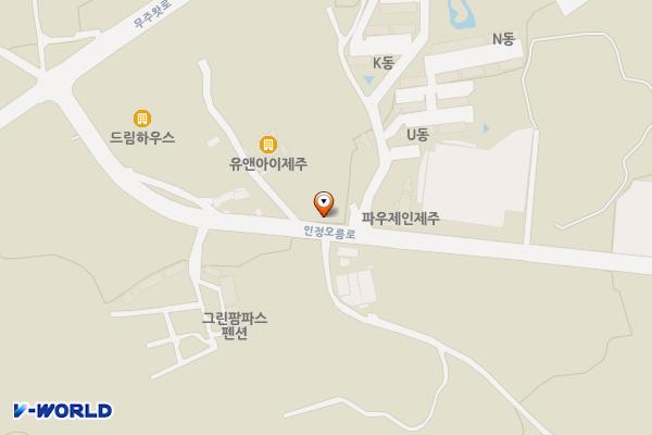 주식회사강율 위치 지도 — 제주특별자치도 서귀포시 인정오름로86번길 3