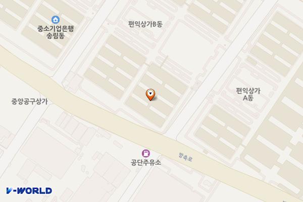 인천산업용품유통센터(2단지) 위치 지도 — 인천광역시 제물포구 방축로83번길 23