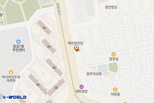 송파 라브르에드니아 위치 지도 — 서울특별시 송파구 백제고분로 95