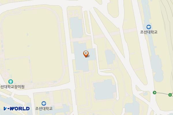 광주 조선대 중앙도서관 위치 지도 — 전남광주통합특별시 동구 조선대5길 19