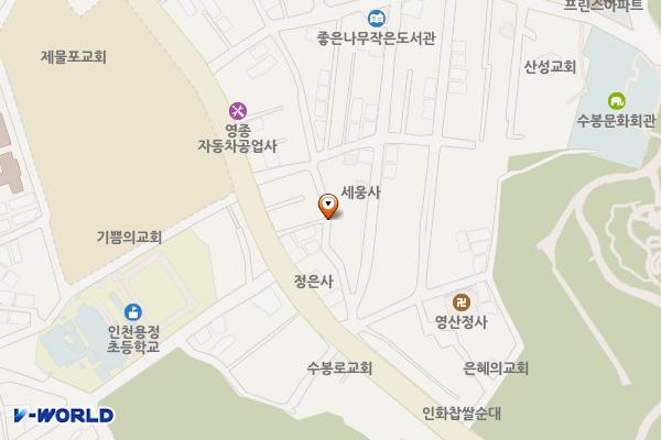 숭의4동제6노외주차장 위치 지도 — 인천광역시 미추홀구 숭의동 8-145