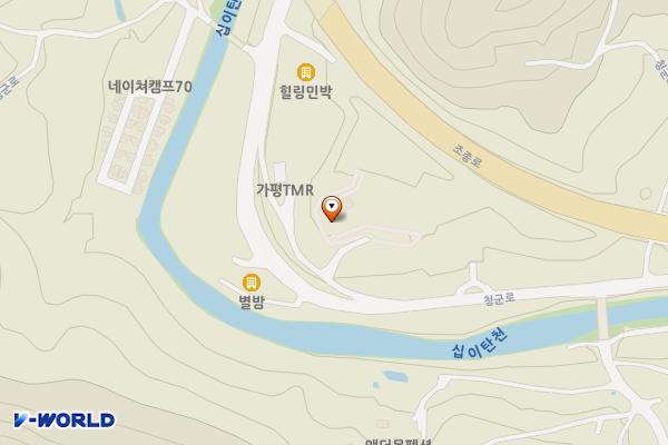 비비숑숑반려견펜션 위치 지도 — 경기도 가평군 설악면 다락재로485번길 162-69