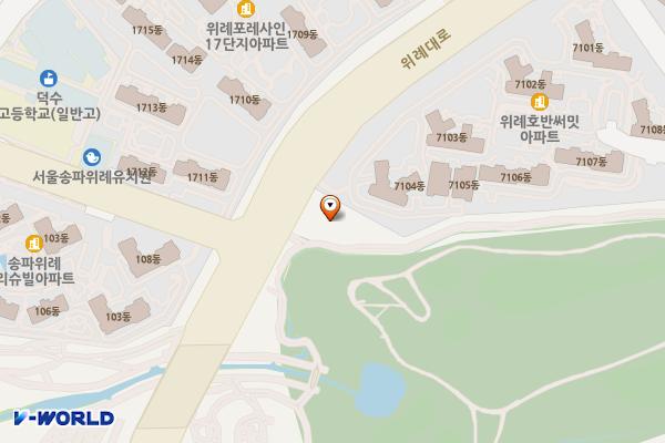 가락공판장 위치 지도 — 경기도 하남시 위례대로 256